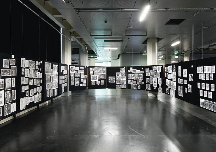 View of the exhibition »Aby Warburg. Mnemosyne Bilderatlas