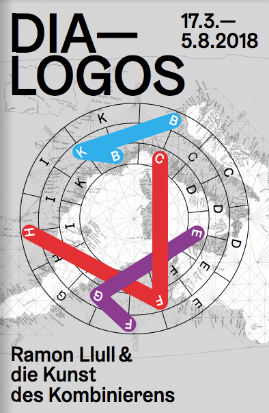 Cover of the »Dia-Logos« Exhibition Brochure