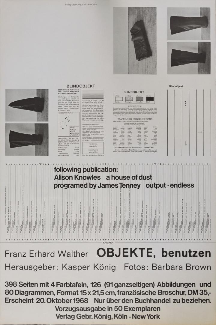 Werk - Franz Erhard Walther. OBJEKTE, benutzen