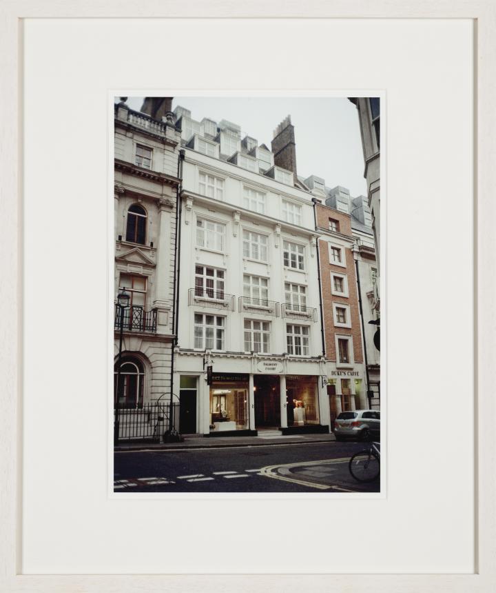Werk - Dalmeney Court, 8 Duke Street (St. James’s), Mayfair, London. That’s where Burroughs used to live between 1965 and 1974.