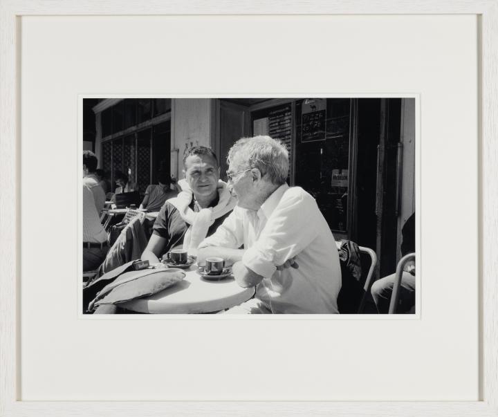Werk - The last encounter of friends & former lovers John Giorno and Brion in May 1986 in front of Brion’s home in Paris. In mid-July Brion would pass on