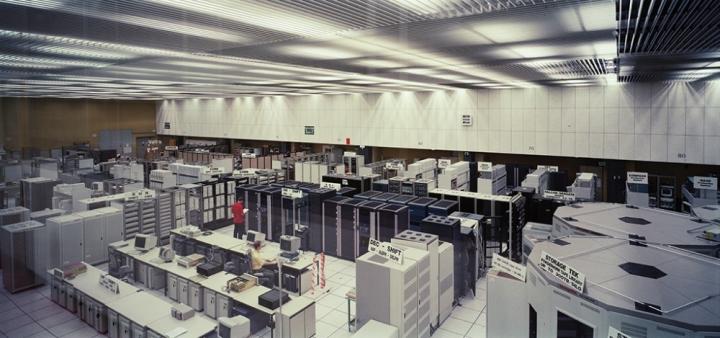 Werk - CERN Computer, control rooms, Geneva Switzerland