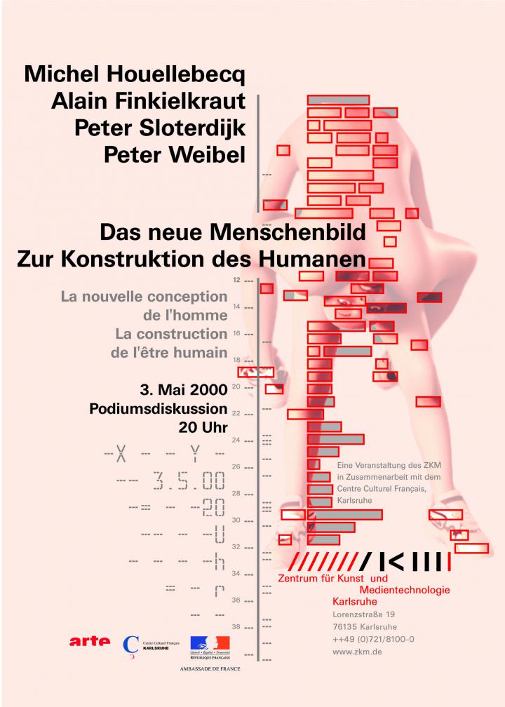 Plakat der Veranstaltung "Das neue Menschenbild"