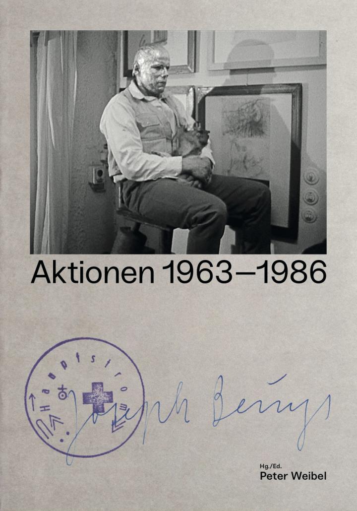 Cover of the Publication »Aktionen 1963-1986«, 2022