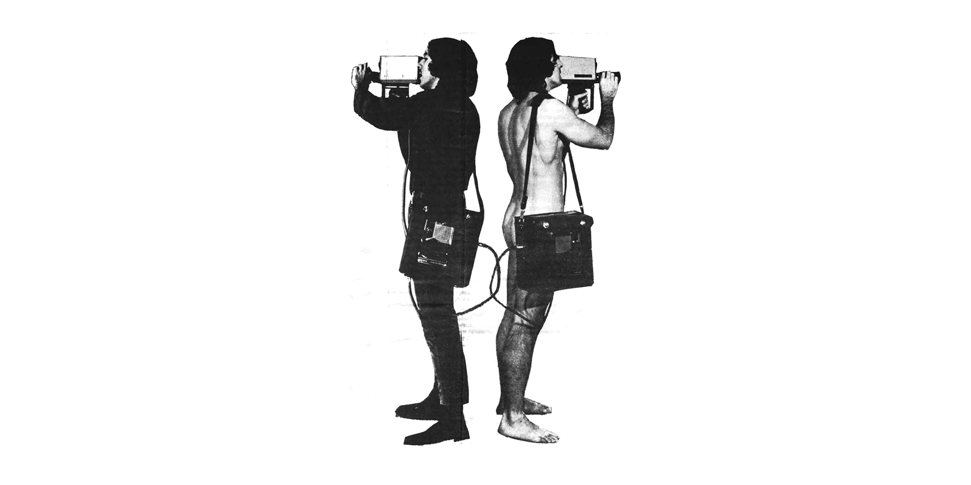 "Portable Video. A Radical Software State-of-the-Art Report", in: »Radical Software«, Vol. 1, Nr. 3, 1971, Illustration