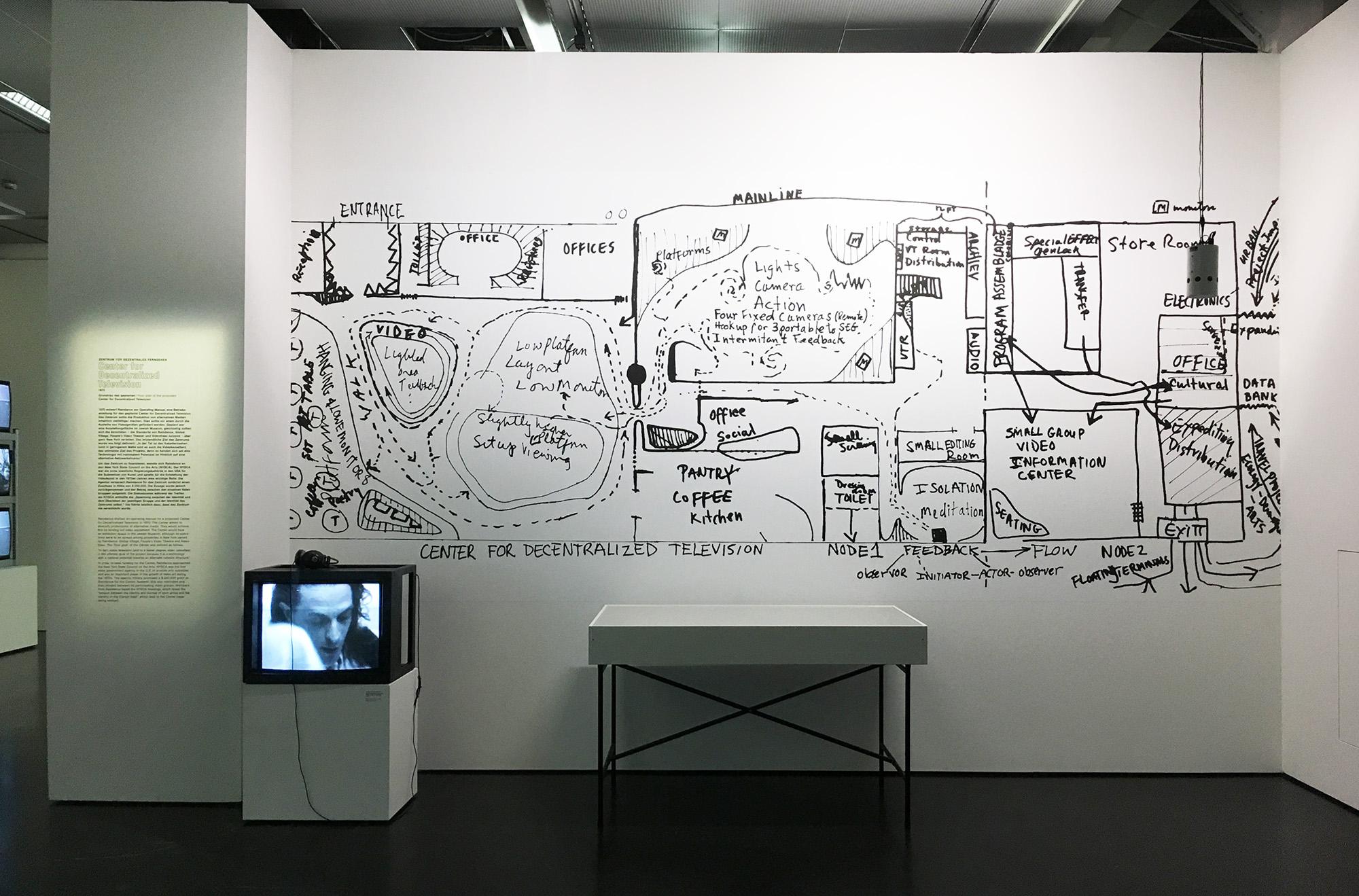 View of the exhibition »Radical Software«