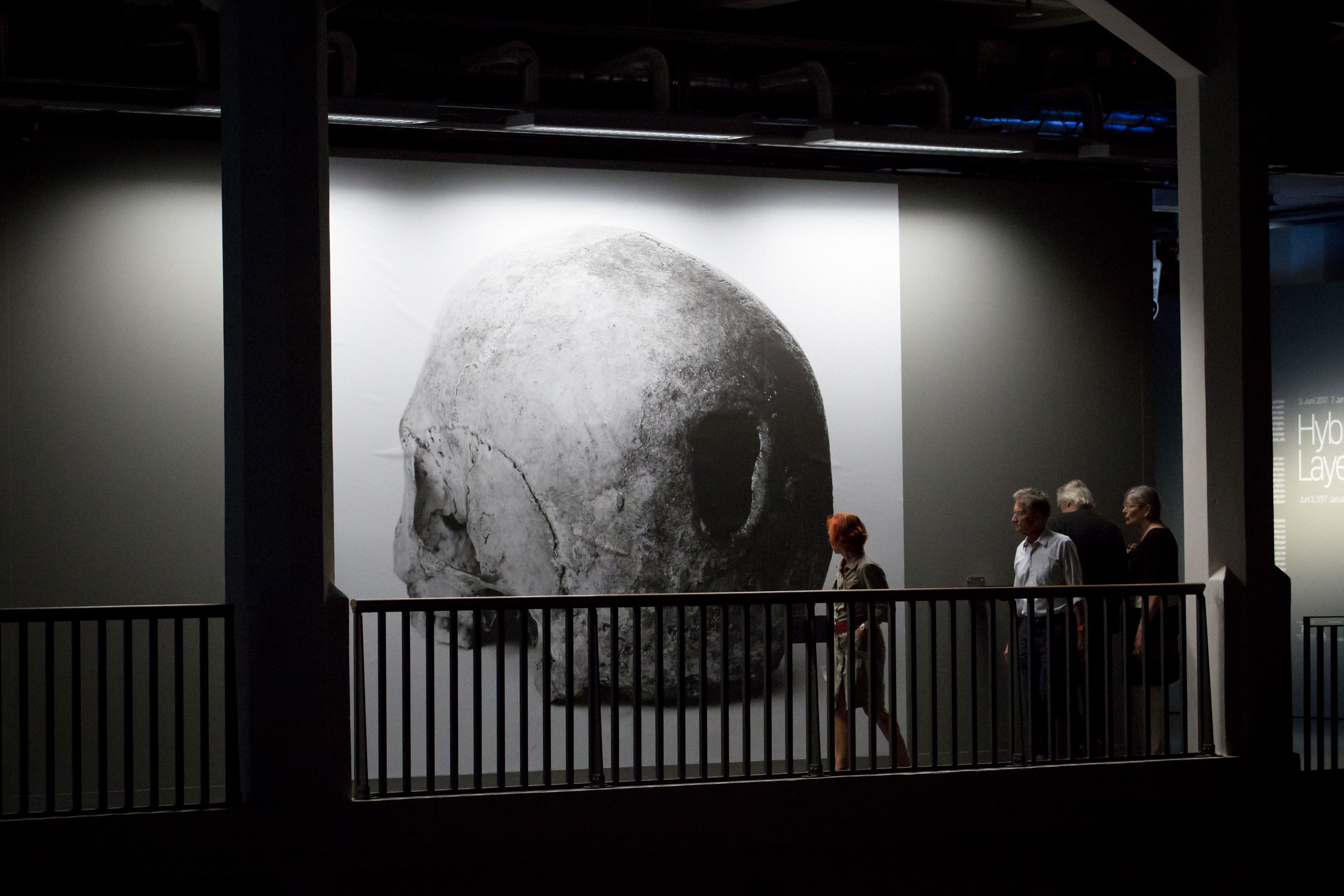 Blick in die Ausstellung »Hybrid Layers«