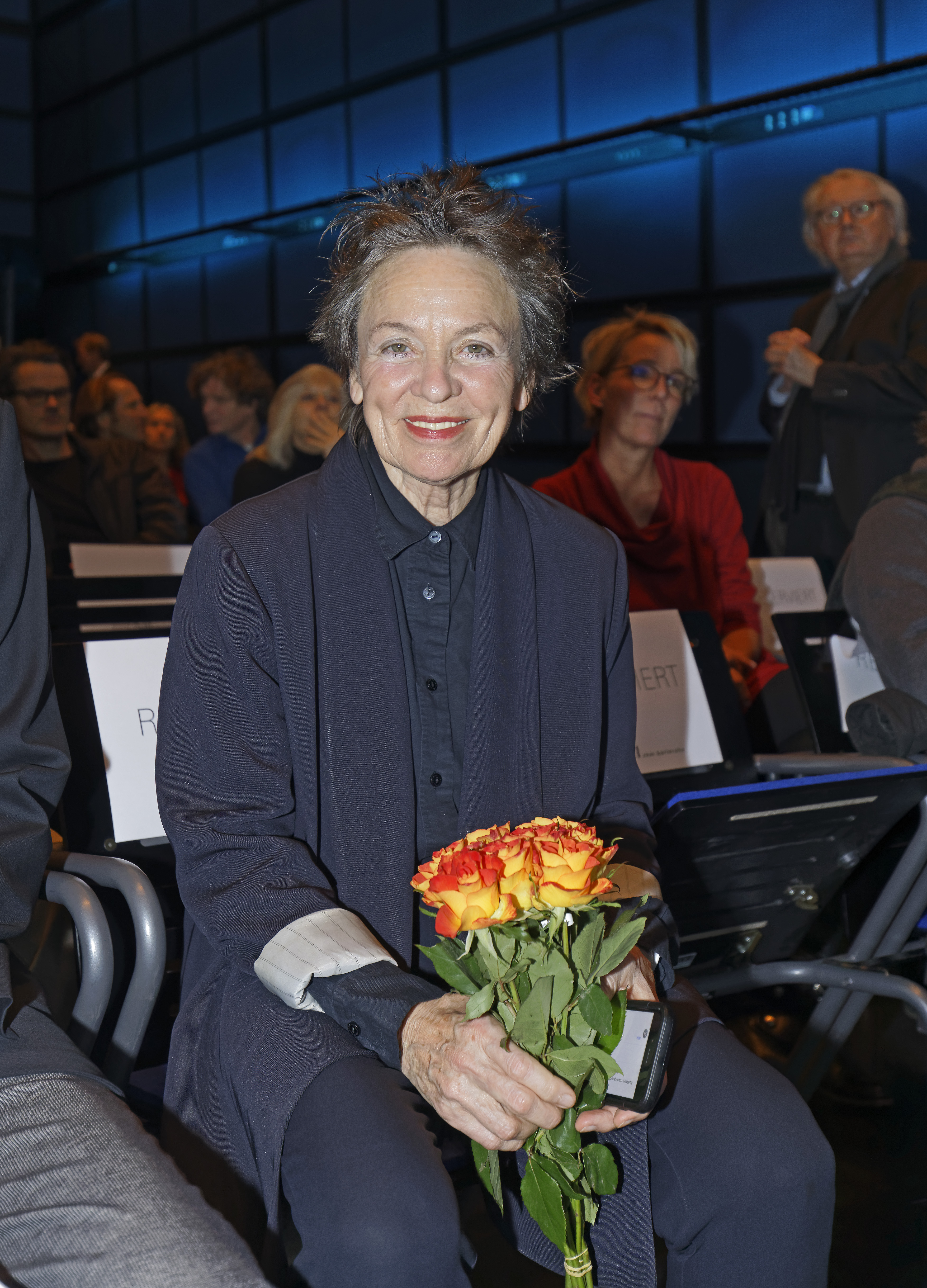 Laurie Anderson at the Award Ceremony of the Giga-Hertz Award Ceremony
