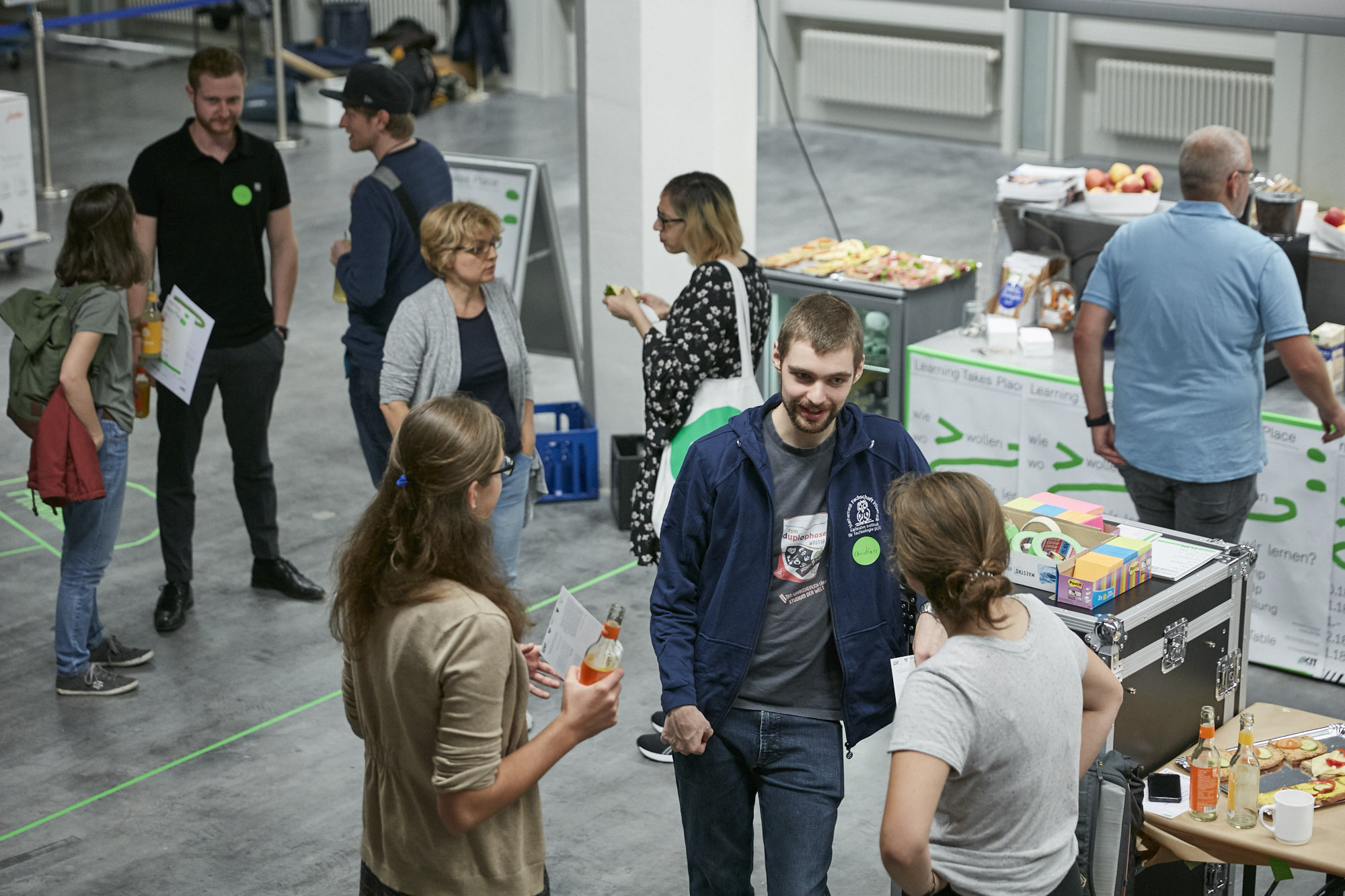 Blick in das BarCamp von »Learning Takes Place« 