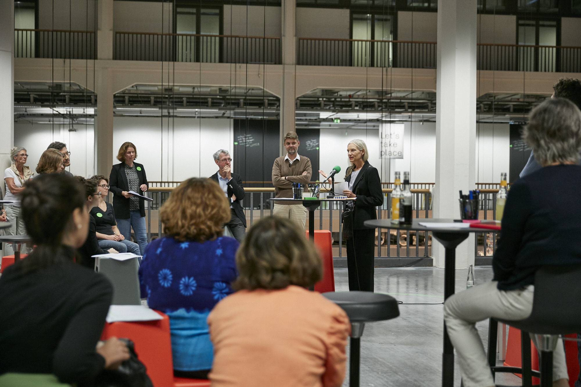 Blick in das BarCamp von »Learning Takes Place« 