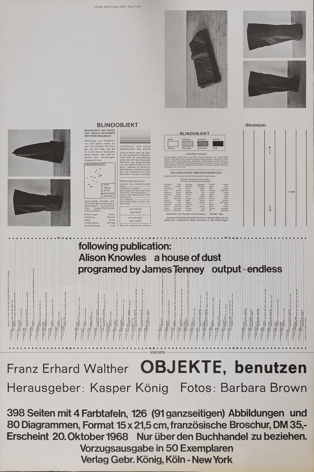 Werk - Franz Erhard Walther. OBJEKTE, benutzen - MNK_01828_01777_koenig_publikation-objekte_002.jpg
