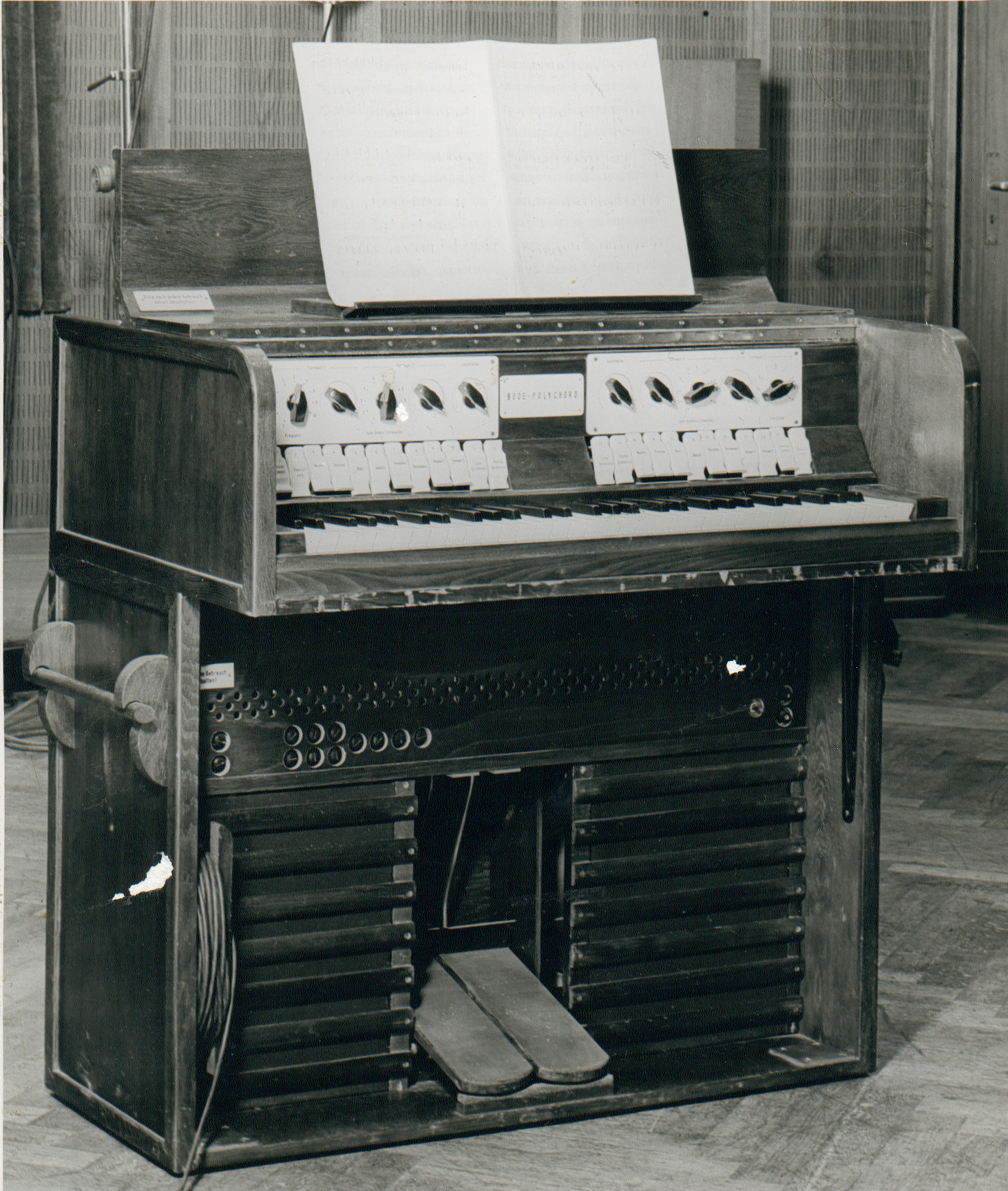 Harald Bode, Plychord, 1950