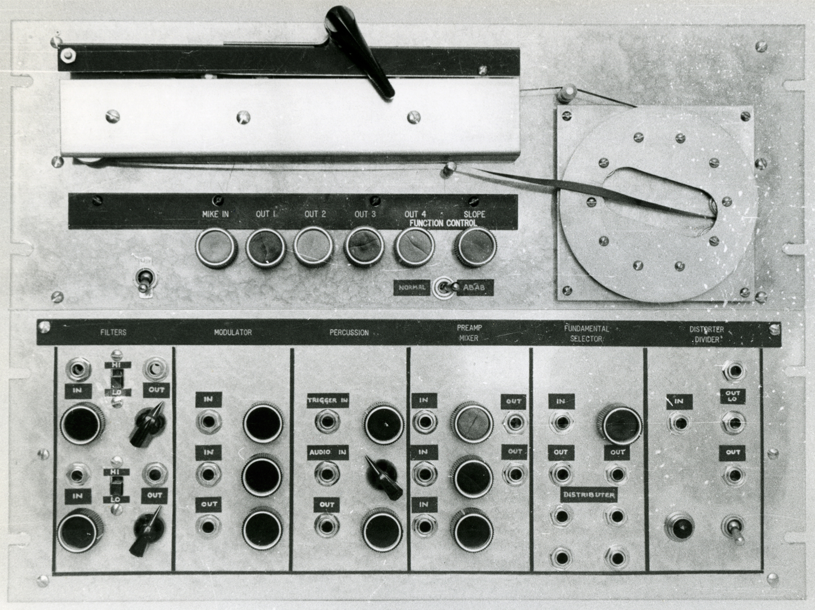 Der Sound System Synthetizer von Harald Bode