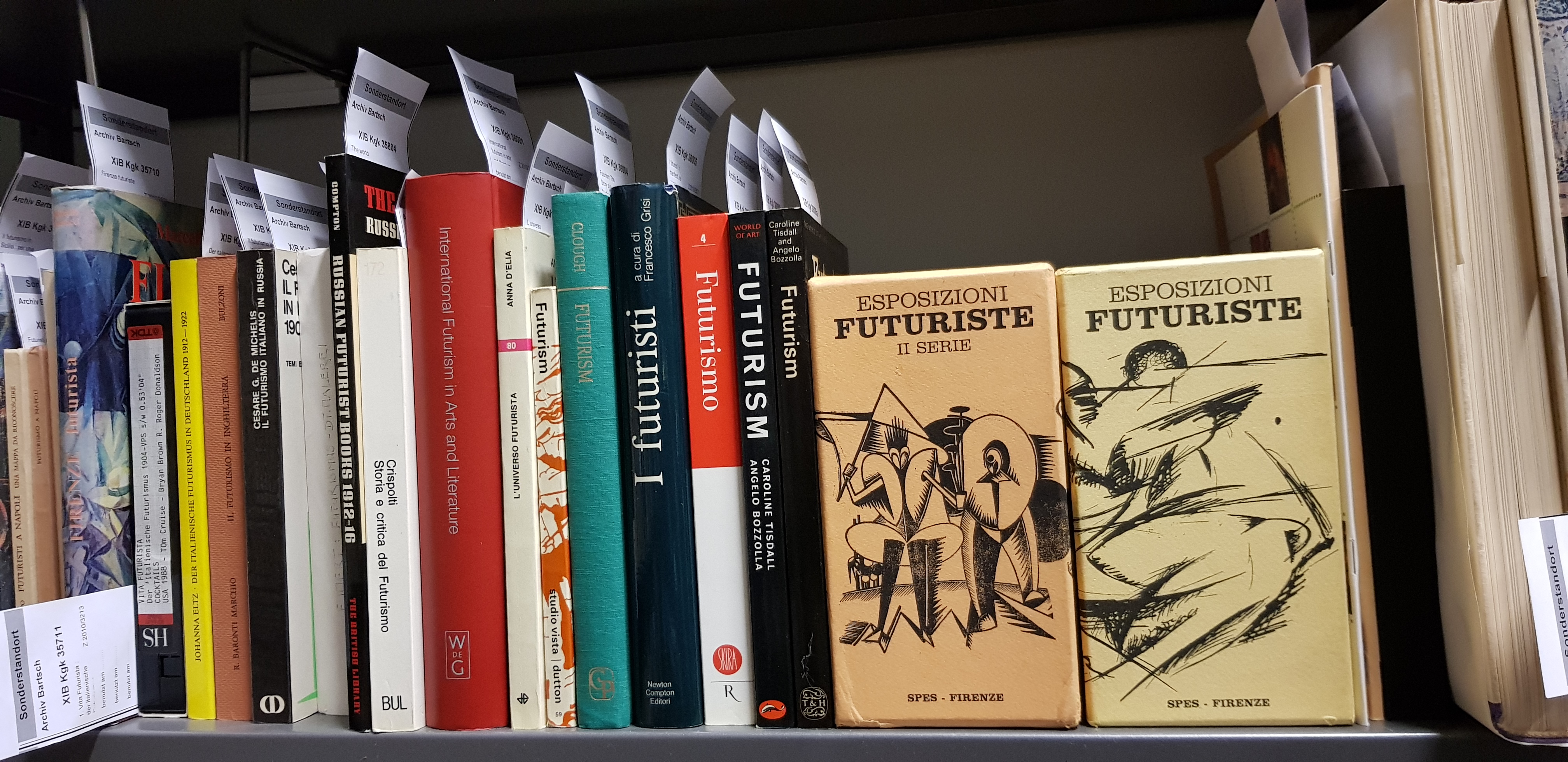 Sonderbestand Futurismusbibliothek