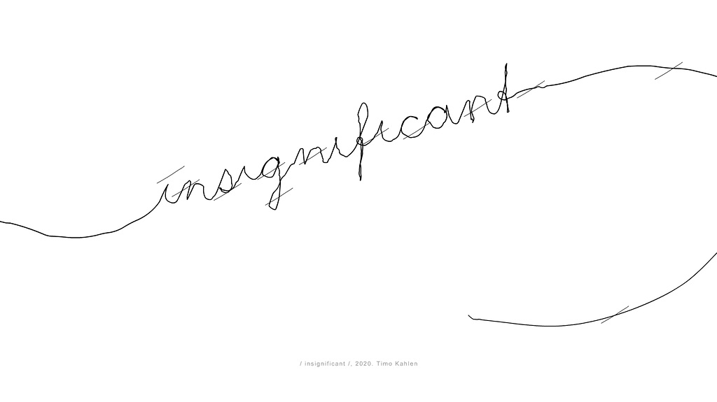 insignificant