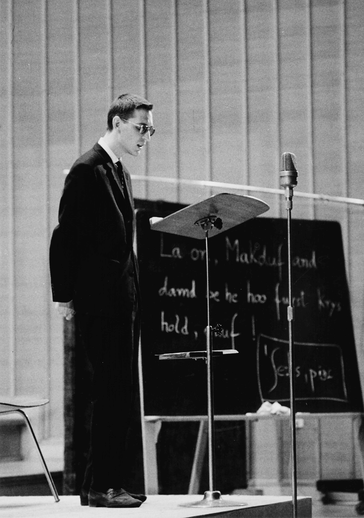 Hans G Helms in Bremen, ca 1962