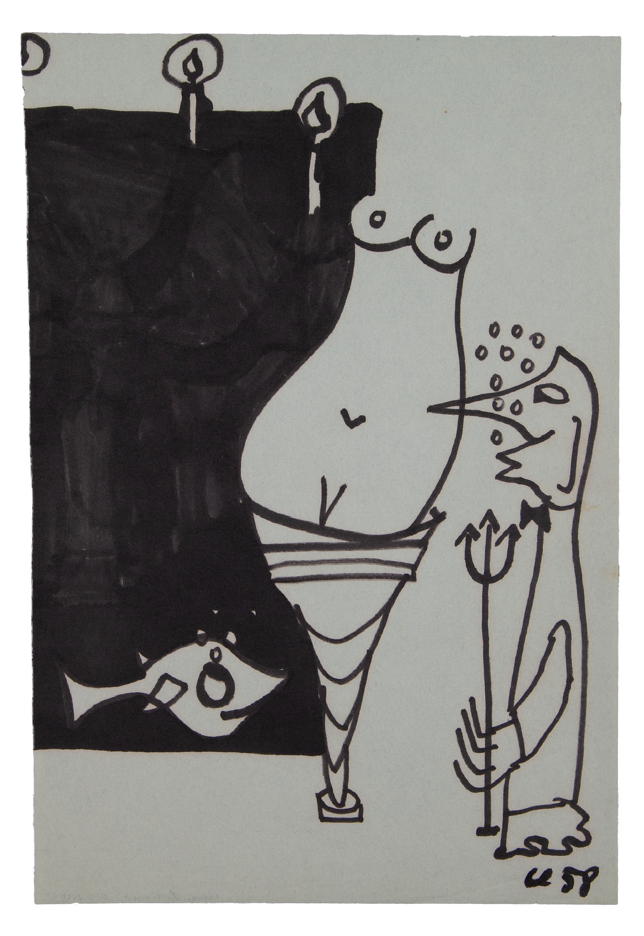 La [cian... / unleserlich]