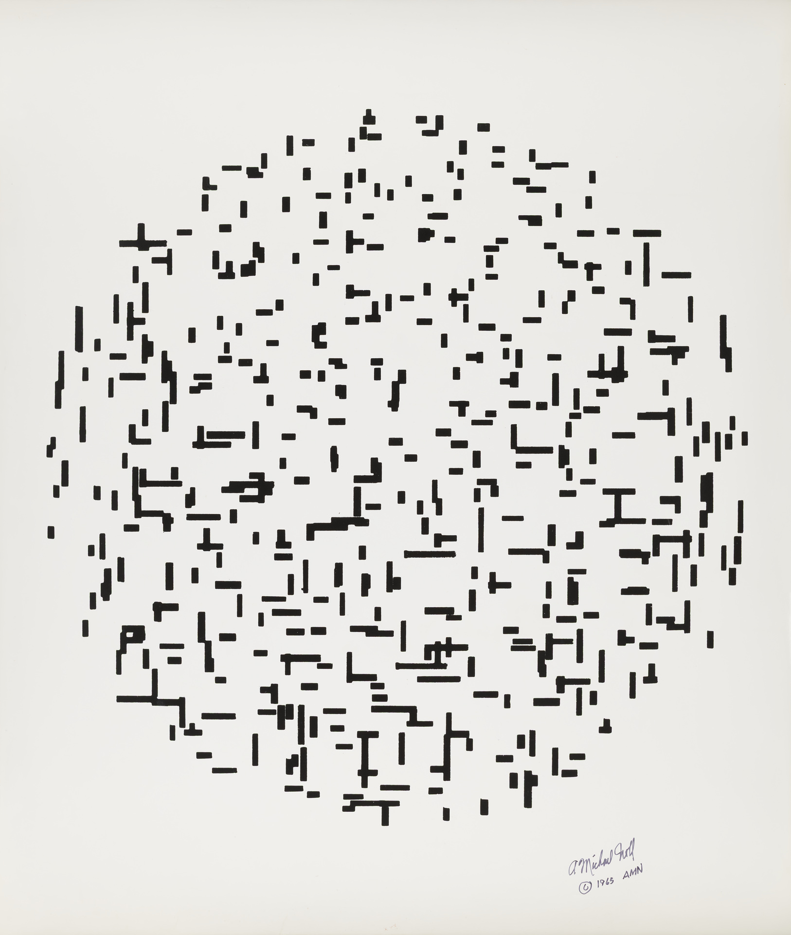 Computer Composition With Lines