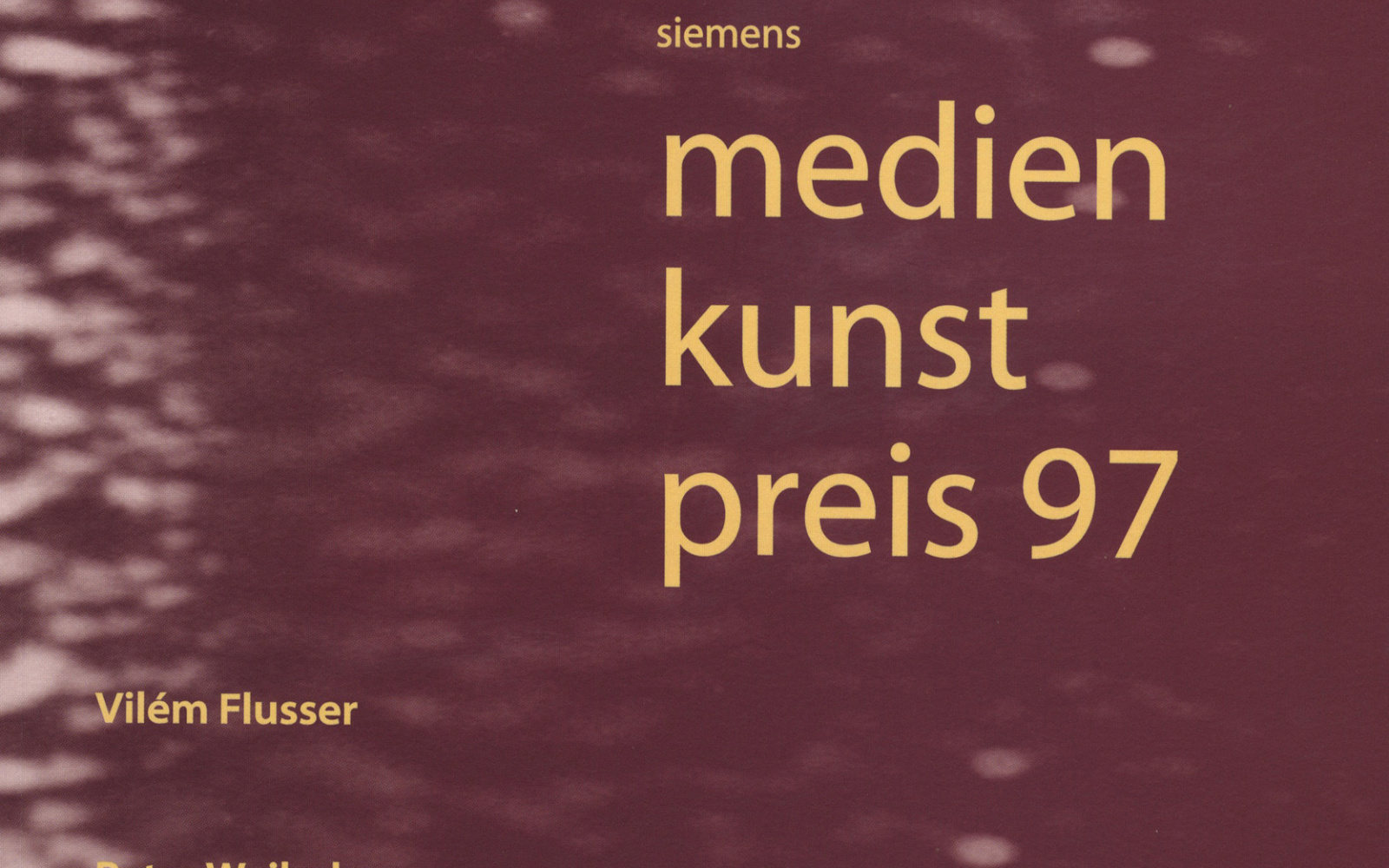 Cover of the publication »Siemens Medienkunstpreis 97«