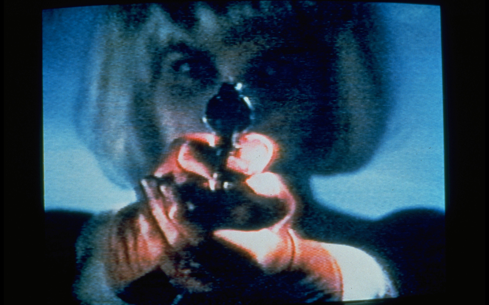 Lynn Hershman Leeson, Still from the Installation Room of One's Own, 1995