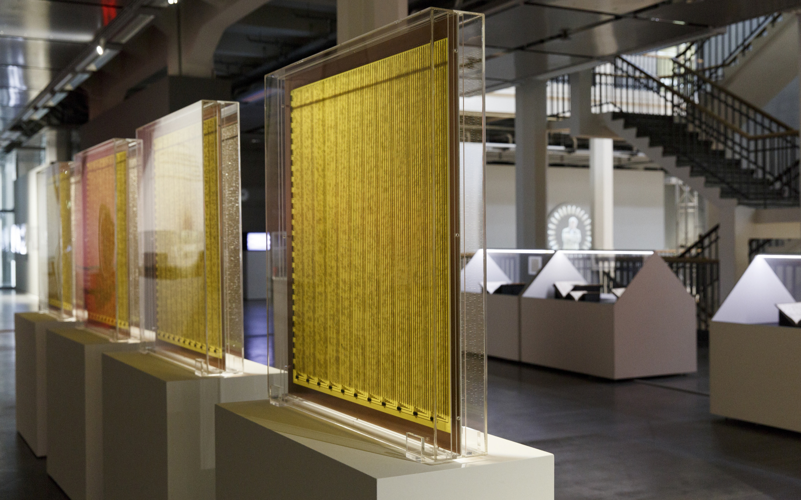 Exhibition view »DIA-LOGOs. Ramon Llull and the ars combinatoria« 