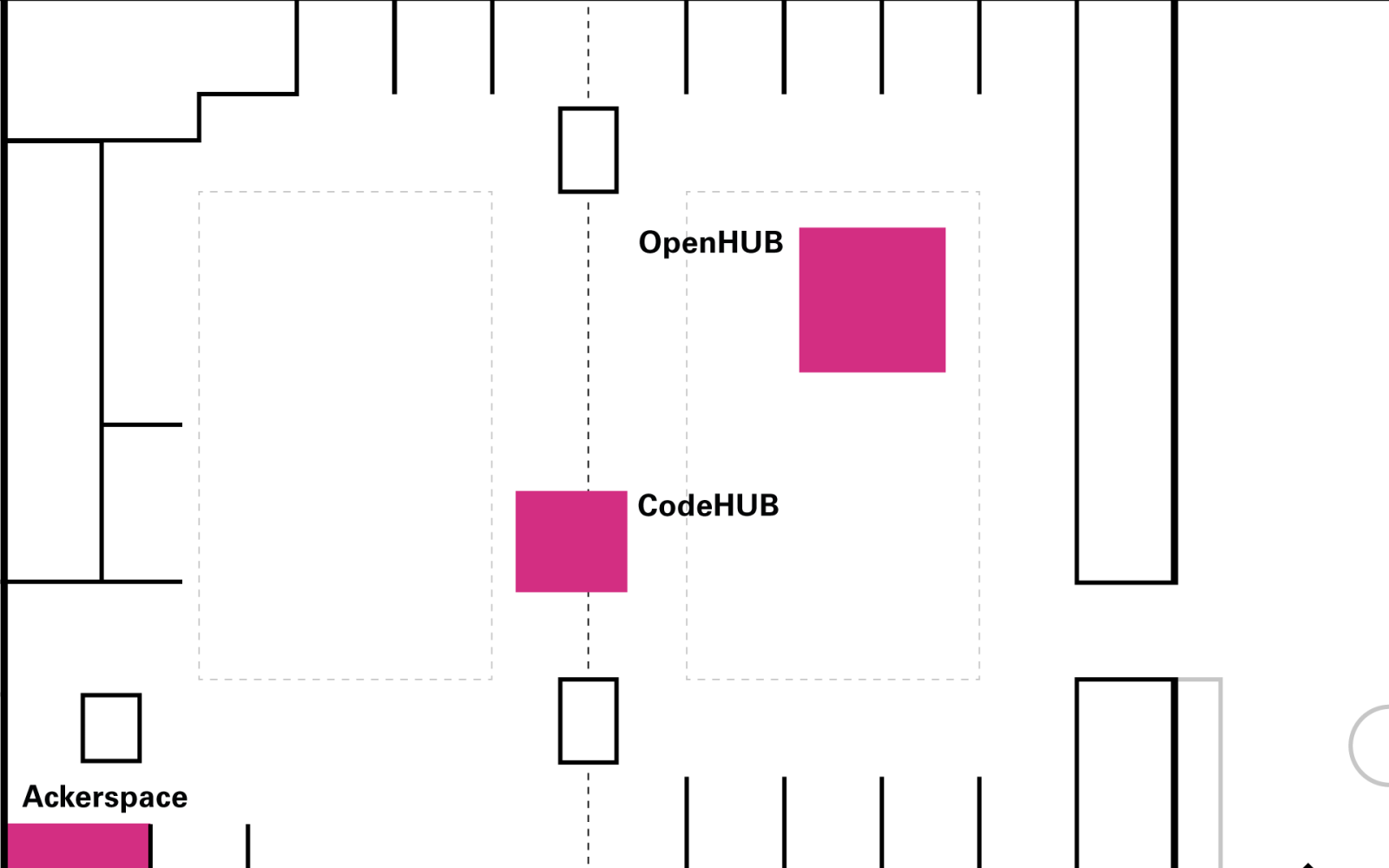 Plan of space booking 