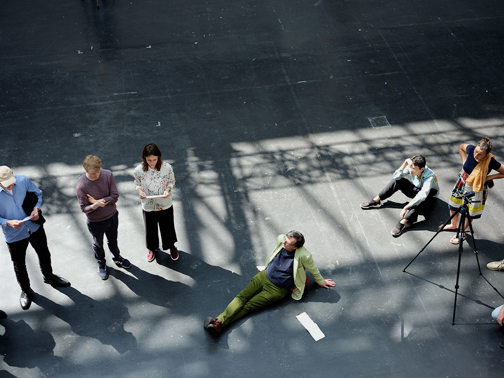 Critical Zones Study Group at Karlsruhe University of Arts and Design (HfG) during the May 2018 session