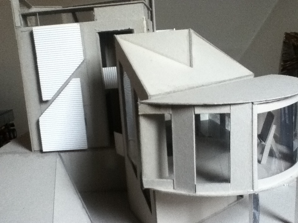 House construction with paper