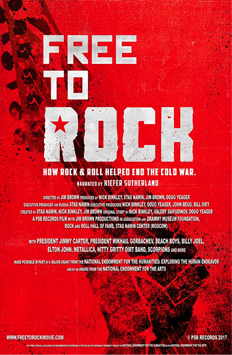 The picture is the poster of the Movie »Free to Rock«.