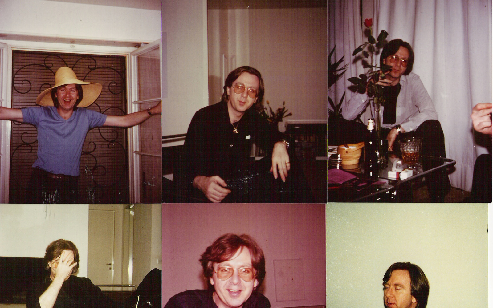 Six portrait photographs by Gerhard Johann Lischka