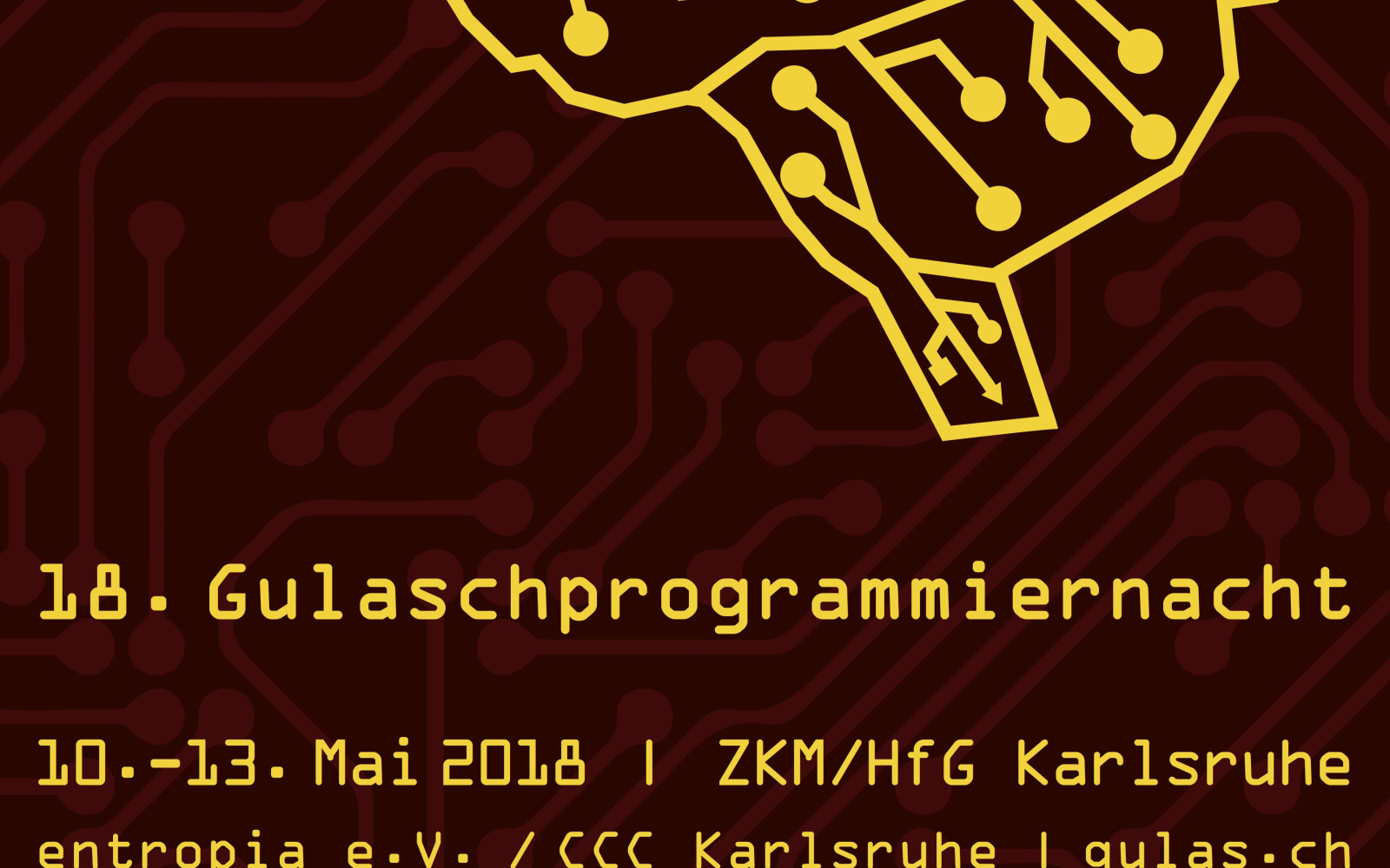 Poster Gulaschprogrammiernacht