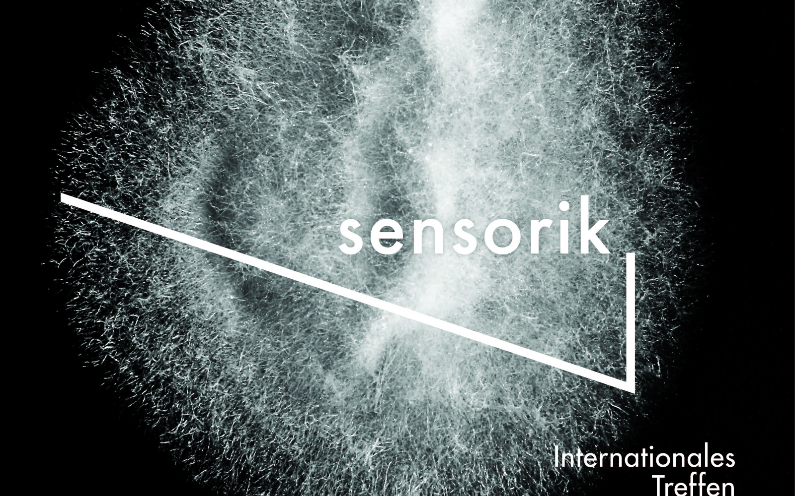 The picture shows the poster for the international meeting of electronic university studios, "next_generation 7.0.SENSORIK"