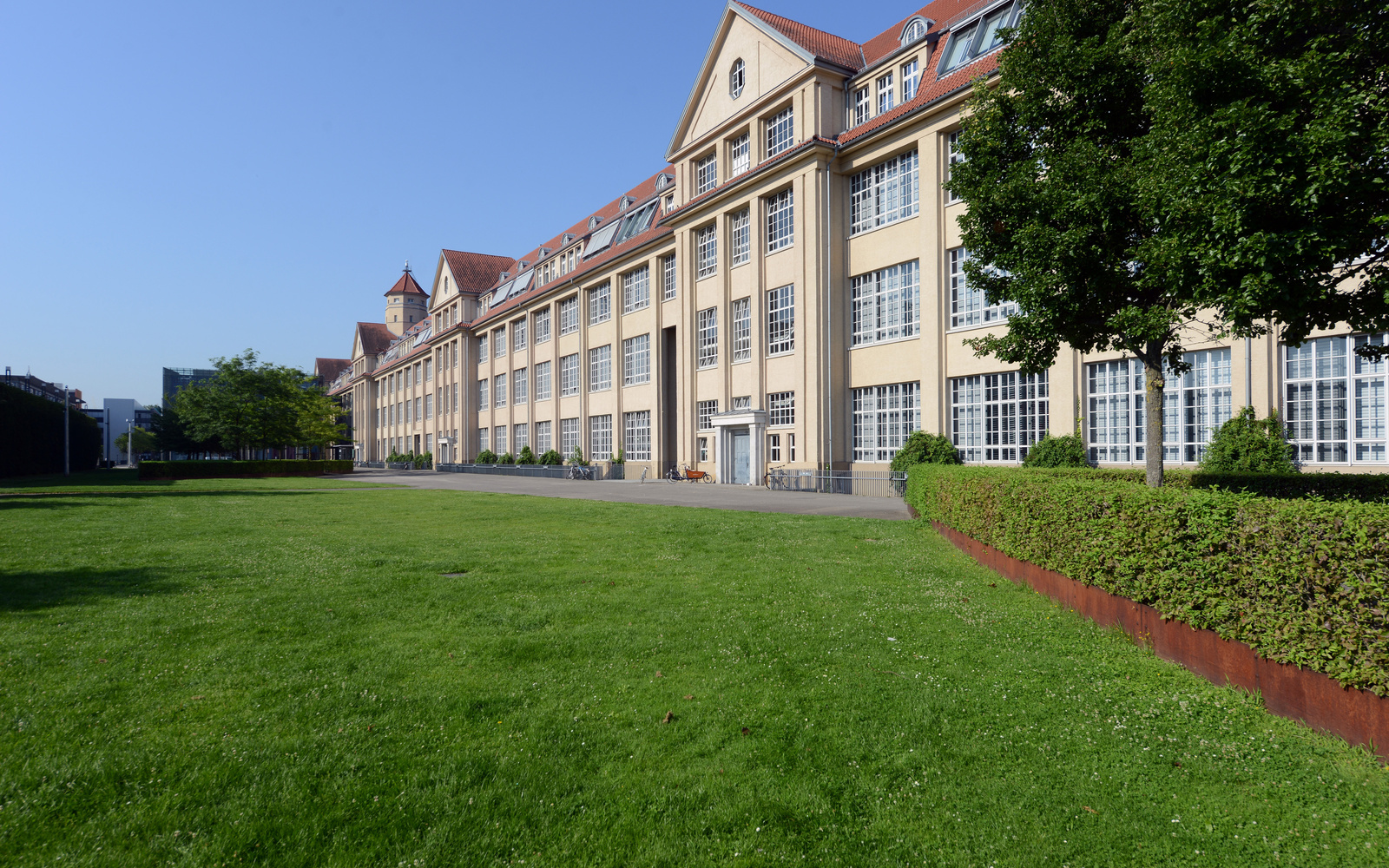 Exterior view of the ZKM | Center for Art and Media Karlsruhe