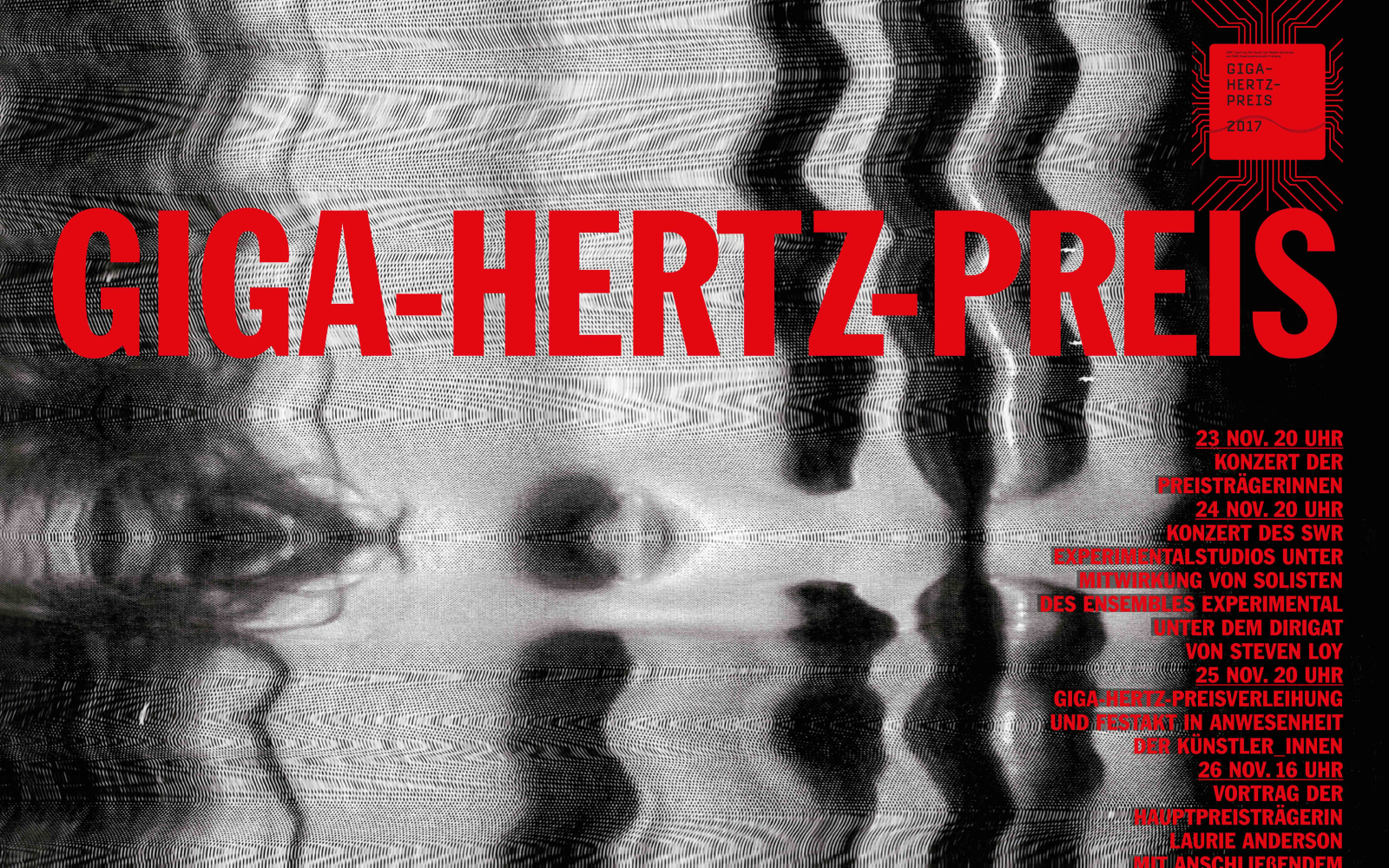 Web banner Giga-Hertz Award 2017 at ZKM | Karlsruhe