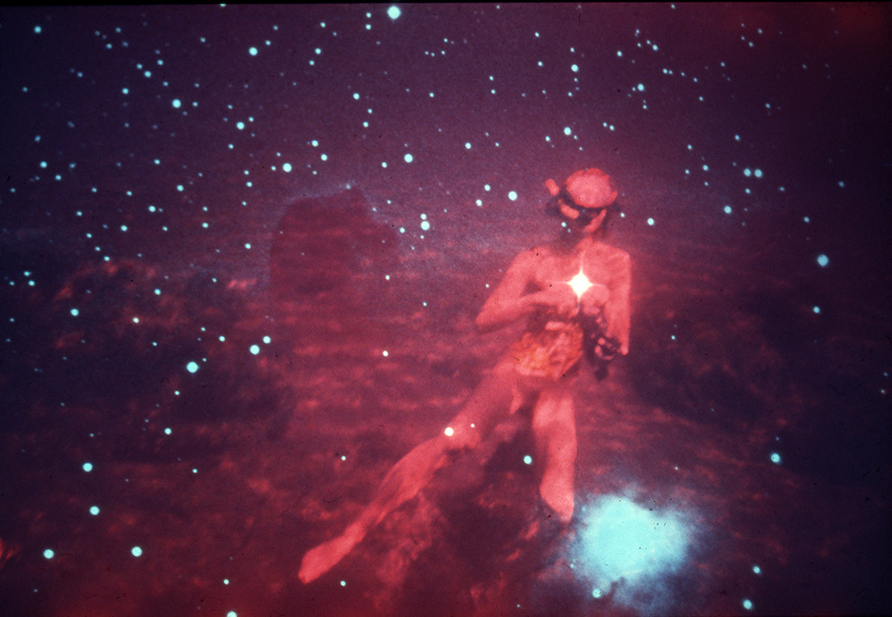 Jürgen Claus' picture Ascending diver from 1971