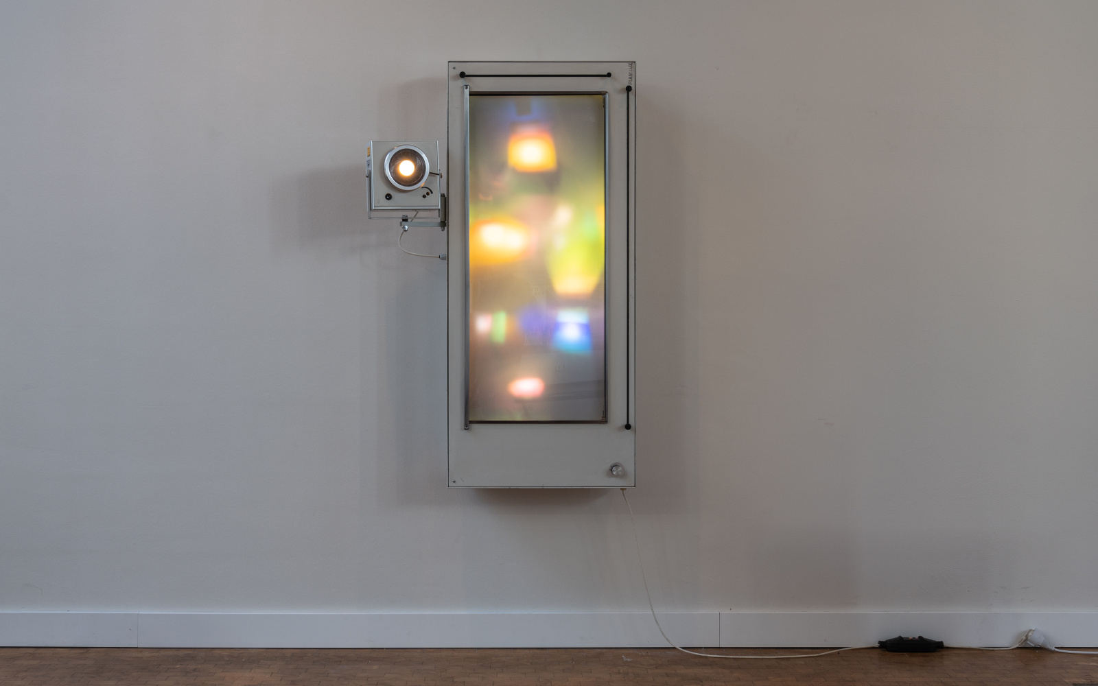 On display is the kinetic light object »Fokus«