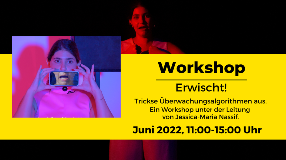 You can see the key visual of the workshop »Busted«