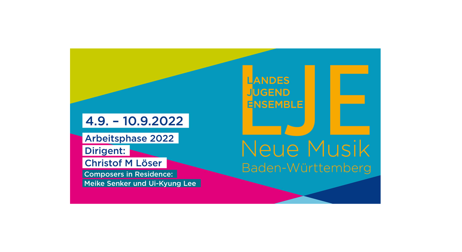 To see the flyer for the event of Landes Jugend Ensemble.