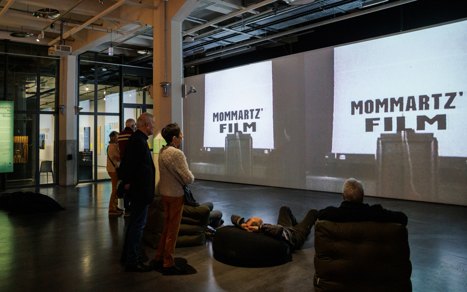 Impressions of the exhibition opening »Lutz Mommartz. Der durchsichtige Mensch« at the ZKM | Center for Art and Media Karlsruhe, 2023.