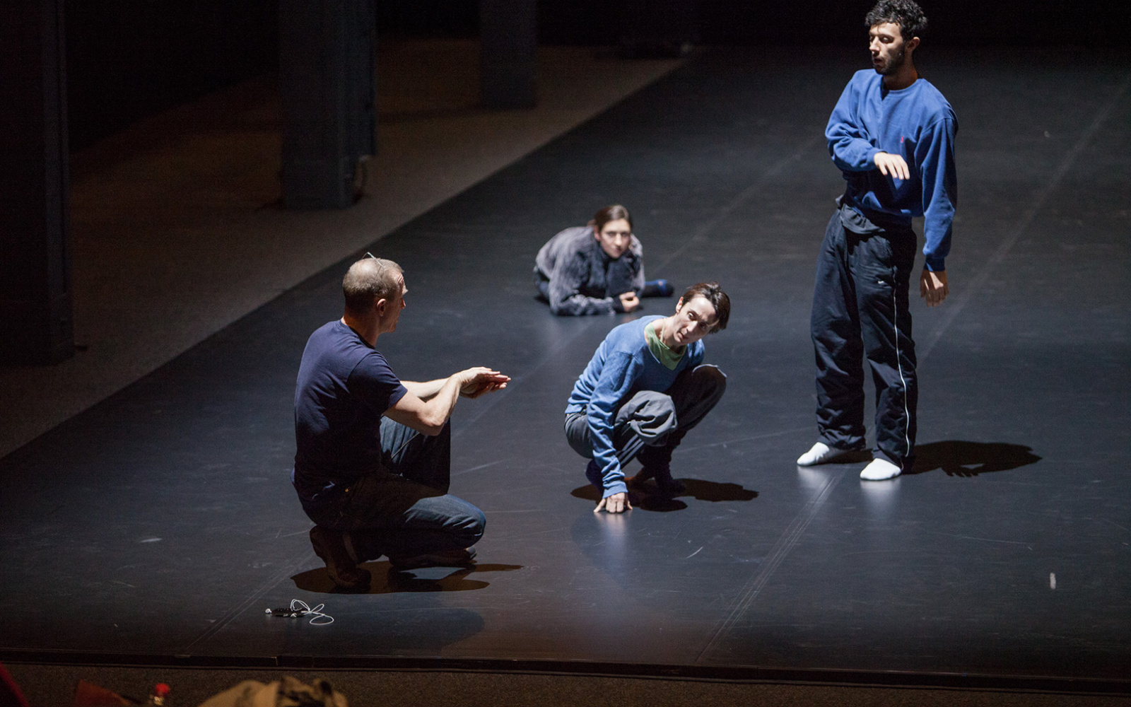 William Forsythe und Tänzer