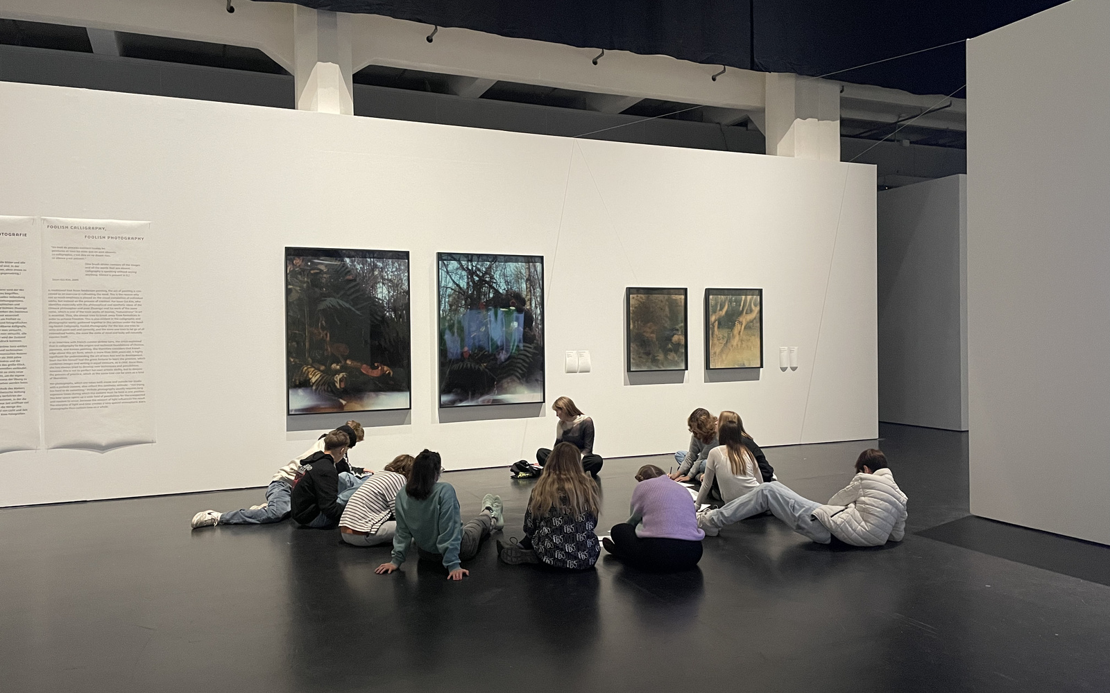 Schule und Kultur Projekt im ZKM.