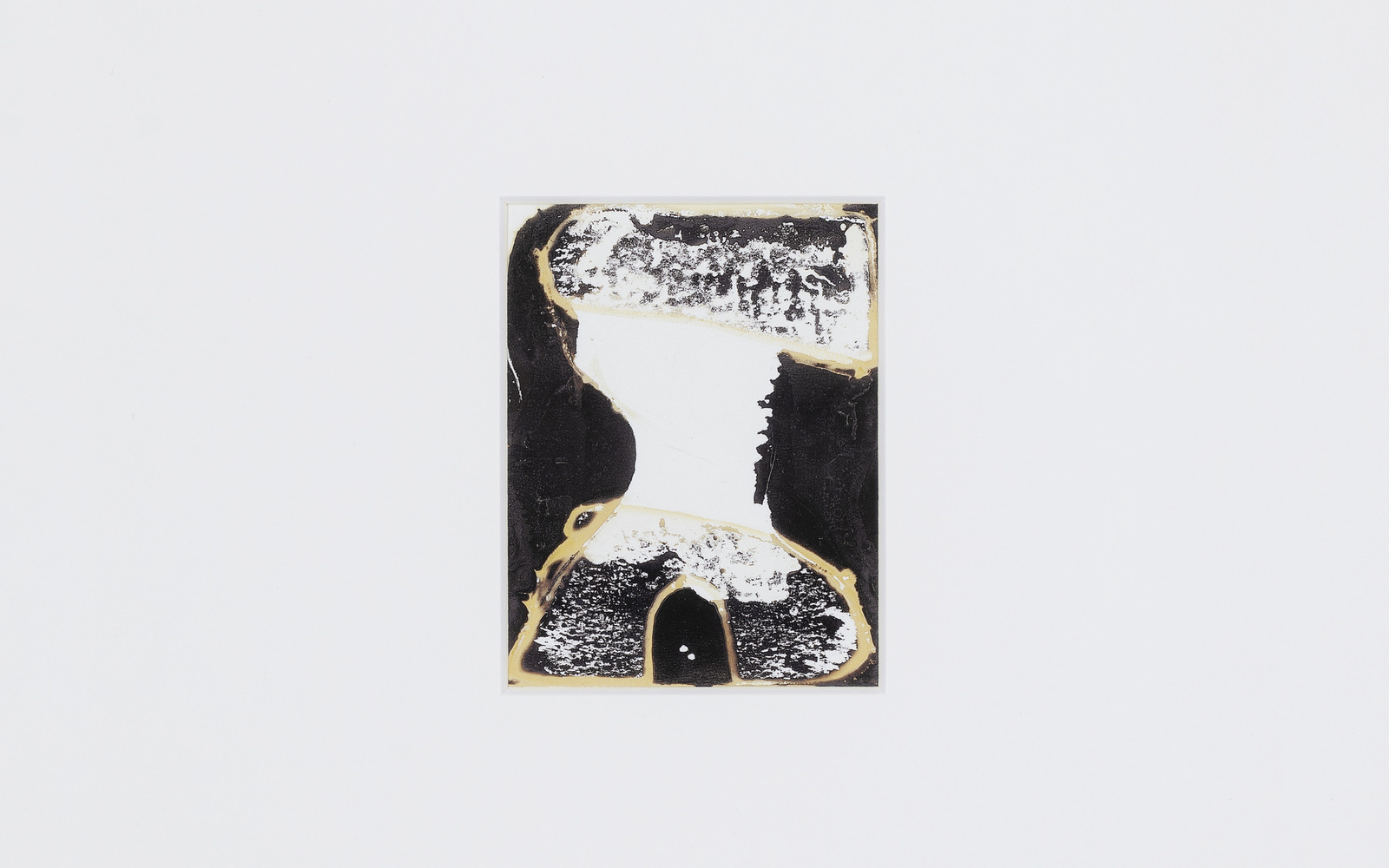 Andreas Müller-Pohle, »Signa. Thessaloniki, Greek. The White Tower«, from the series »Signa«, 1996, Polaroid 665-based inkjet print, 31,4 x 31,4 x 2,8 cm, ZKM | Center for Art and Media Karlsruhe. / © Andreas Müller-Pohle  ; photo © ZKM | Center for Art and Media, photo: Franz J. Wamhof Signa. Thessaloniki, Greek. The White Tower