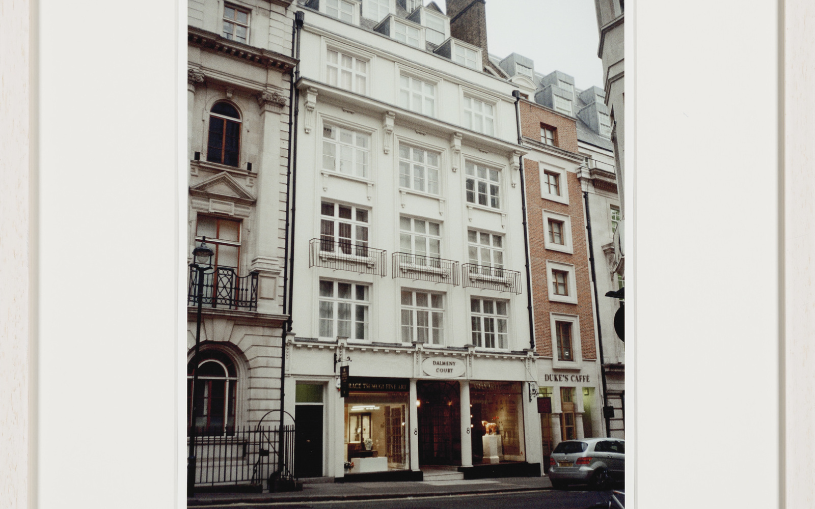 Dalmeney Court, 8 Duke Street (St. James’s), Mayfair, London. That’s where Burroughs used to live between 1965 and 1974.