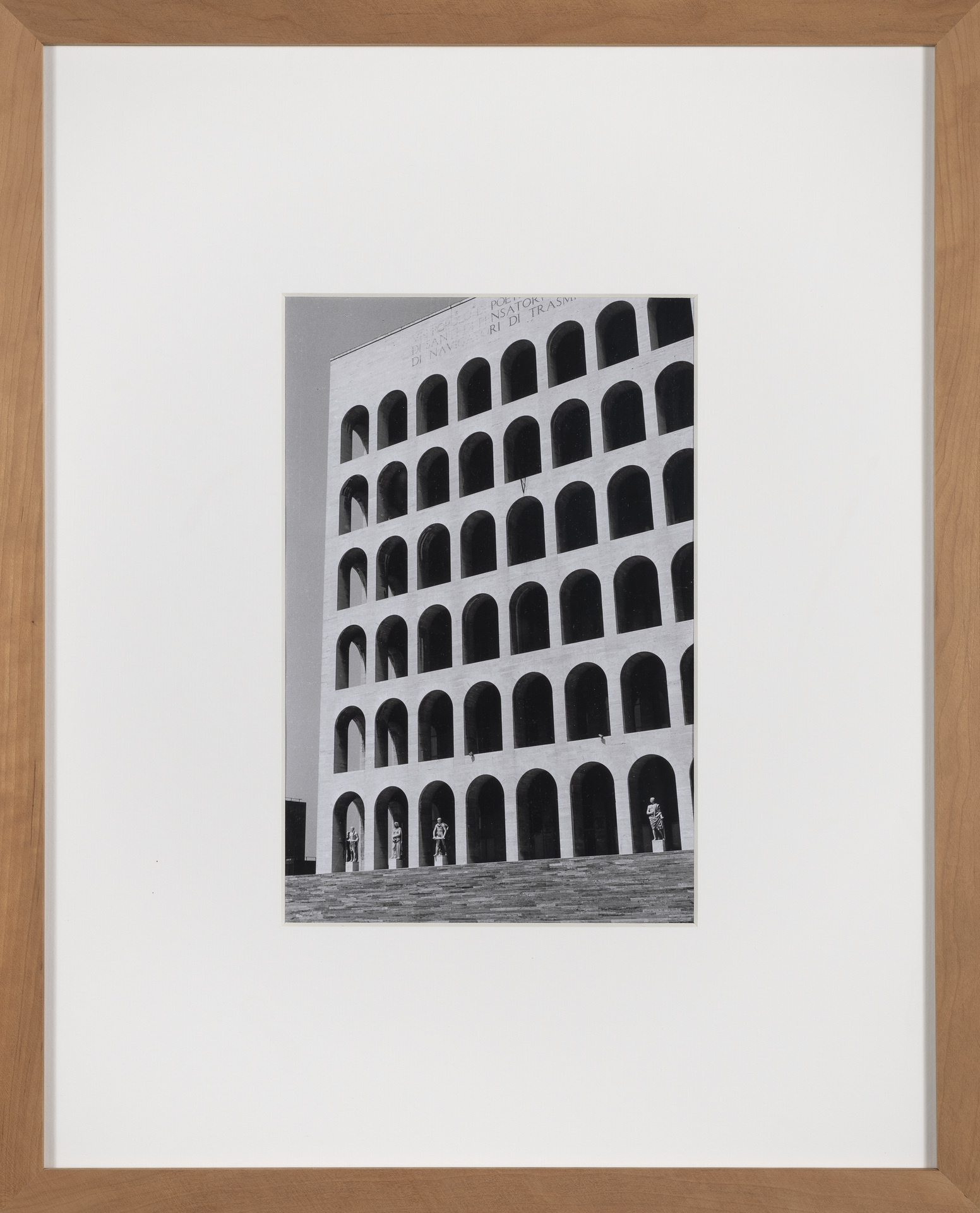 ROM. PALAZZO DELLA CIVILTÀ ITALIANA, ESPOSIZIONE UNIVERSALE, 1942, ERNESTO B. LA PADULA, GIOVANNI GUERRINI, MARIO ROMANO