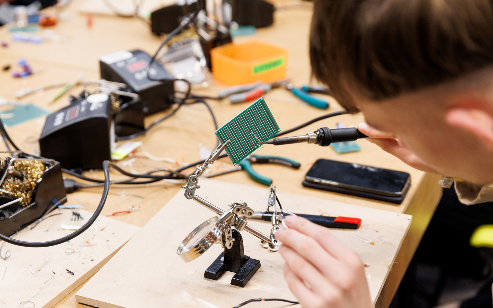 Workshop mit Elektromik