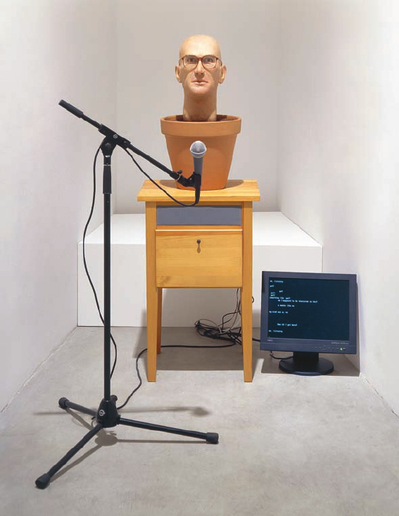 Zu sehen ist ein Foto der Installation "Sinking Feeling" von Ken Feingold.
