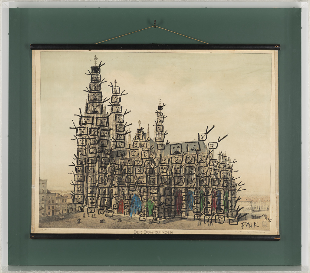 Kölner Dom als Video-Skulptur