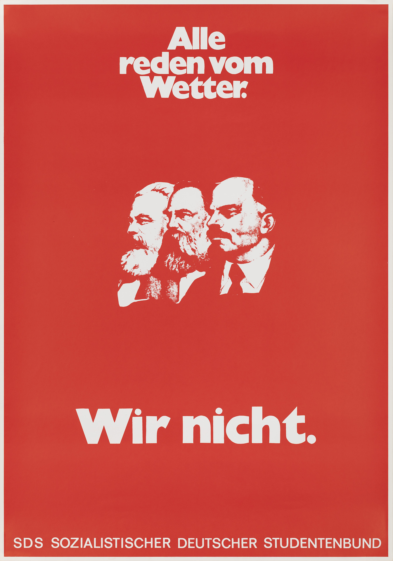 Alle reden vom Wetter. Wir nicht.