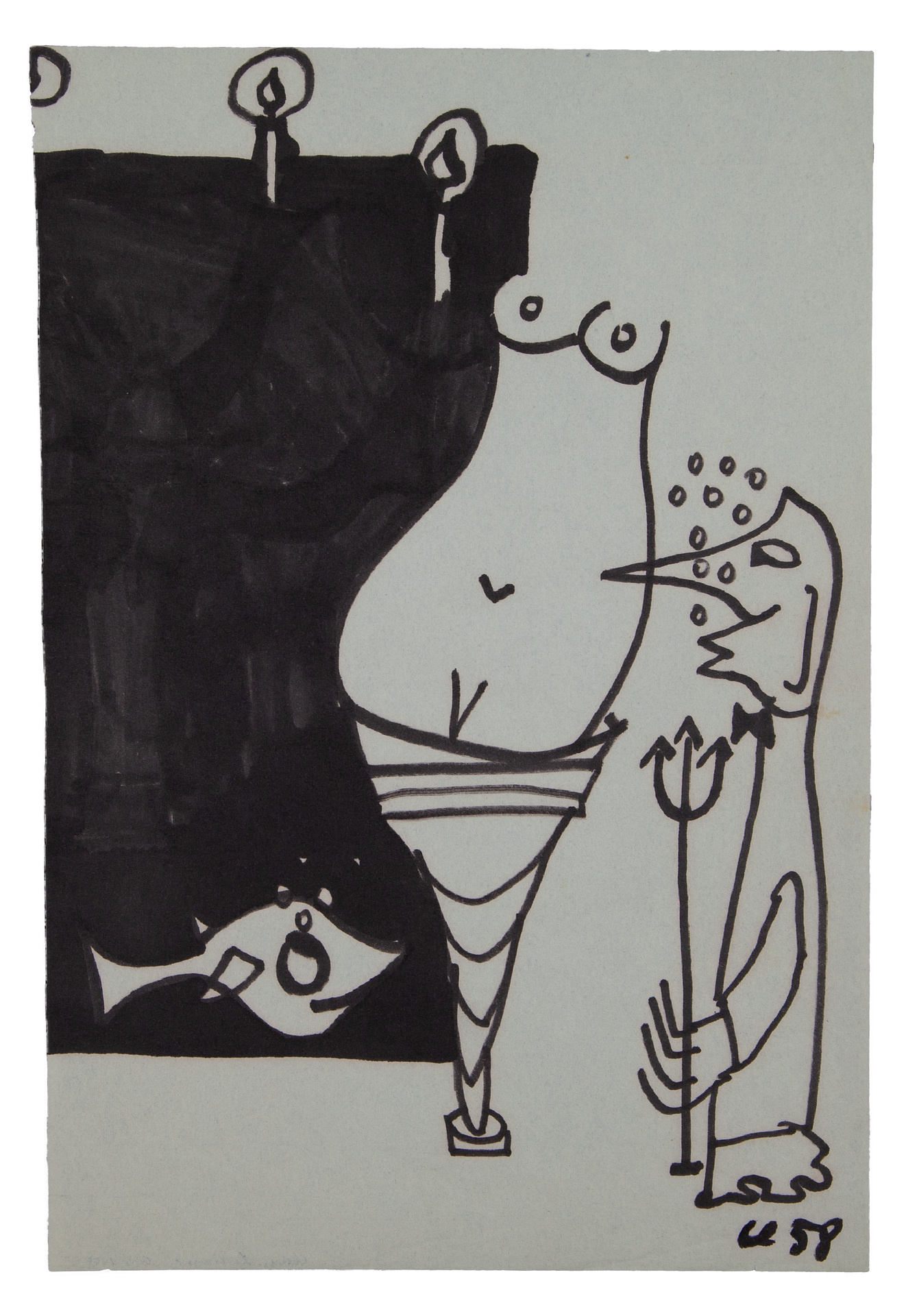 La [cian... / unleserlich]