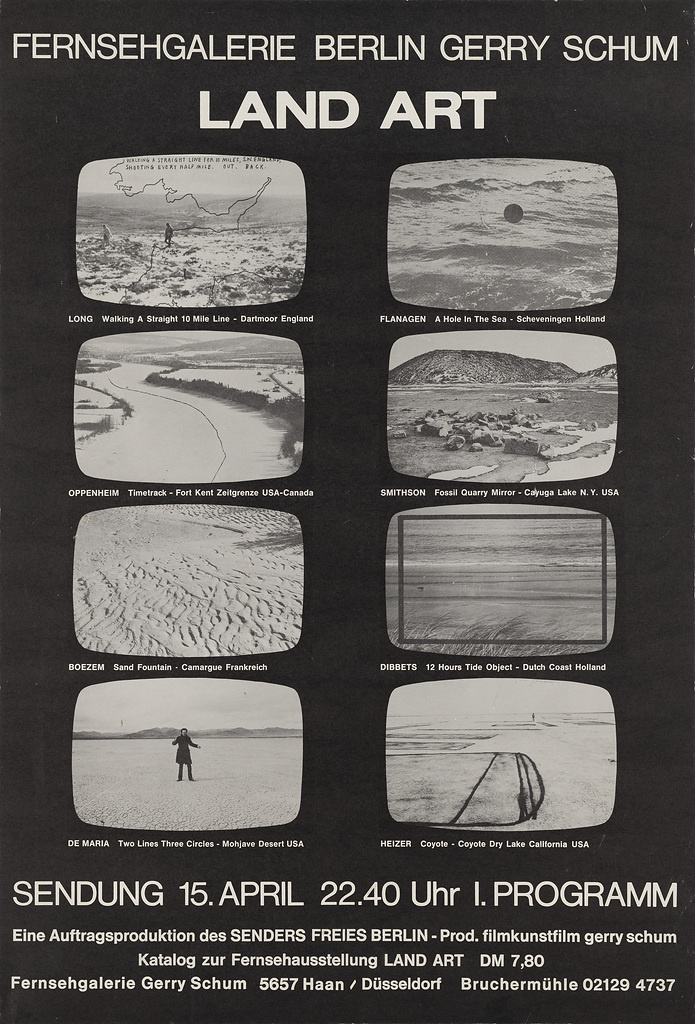 Fernsehgalerie Berlin Gerry Schum. Land Art